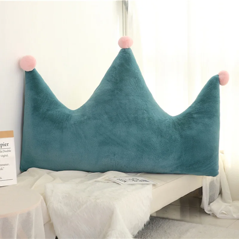 

New Style INS Soft Bunny Hair Star Moon Triangular Pillow Household Customizable Crown Sofa Cushion