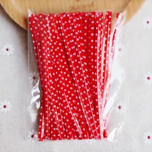 100 шт/партия 9 см Пластиковый мешок галстук для DIY Рождество Хэллоуин Свадебная вечеринка печенье конфеты печенье еда ручная упаковка сумки