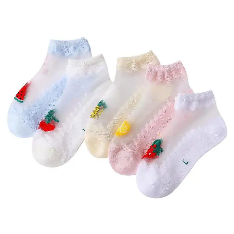 lemon baby socks