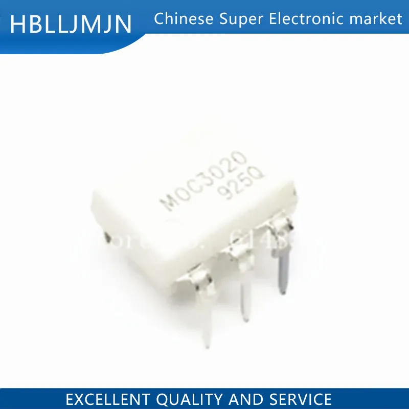 50PCS MOC3020M MOC3020 DIP6|반도체 집적회로| - AliExpress