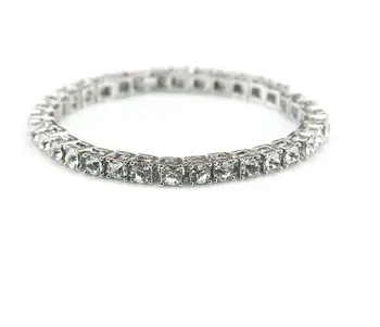 

New accessories hip-hop single-row drill Bracelet men's fashion jewelry