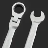 7 pieces / set Flexible Head Ratcheting Combination Wrench Hand Tool Kits, Hand Spanners 8/10/12/13/14/17/19 mm ► Photo 3/6