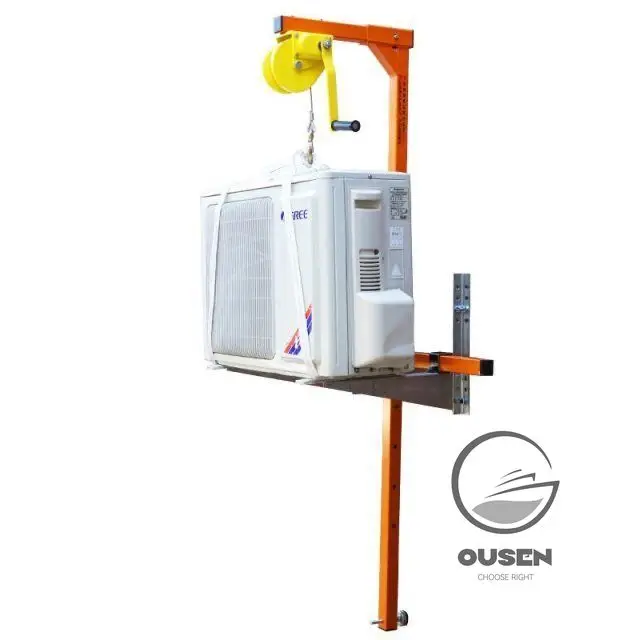 

Ручная лебедка в сборе, инструменты для установки кондиционера, бесплатная доставка, подъемный инструмент, складная самоблокирующаяся ручная лебедка для крана