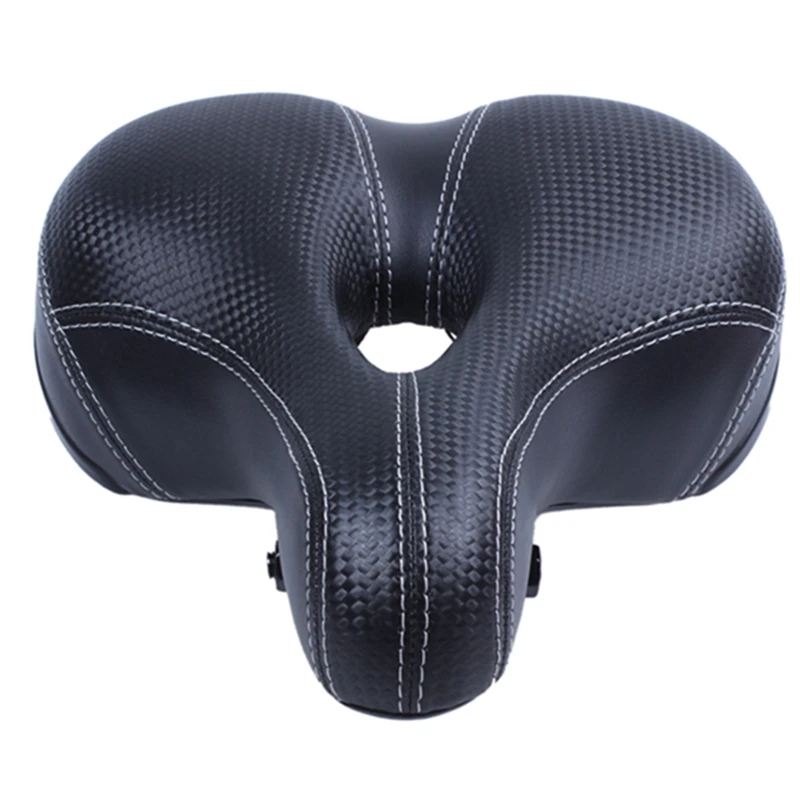 

Bicycle Cycling Big Bum Saddle Seat Road MTB Bike Wide Soft Pad Comfort Cushion
