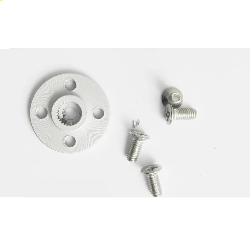 25T金属舵盘 标准舵机云台支架MG995 MG996R标配 机械手臂配件DIY