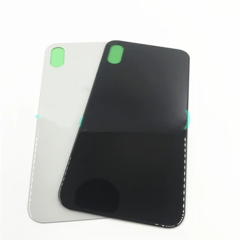 

10Pcs/Lot New Back Cover Case Replacement For iphone X XS XS Max XR Rear Glass Battery Door Housing + Adhesive Sticker With Logo
