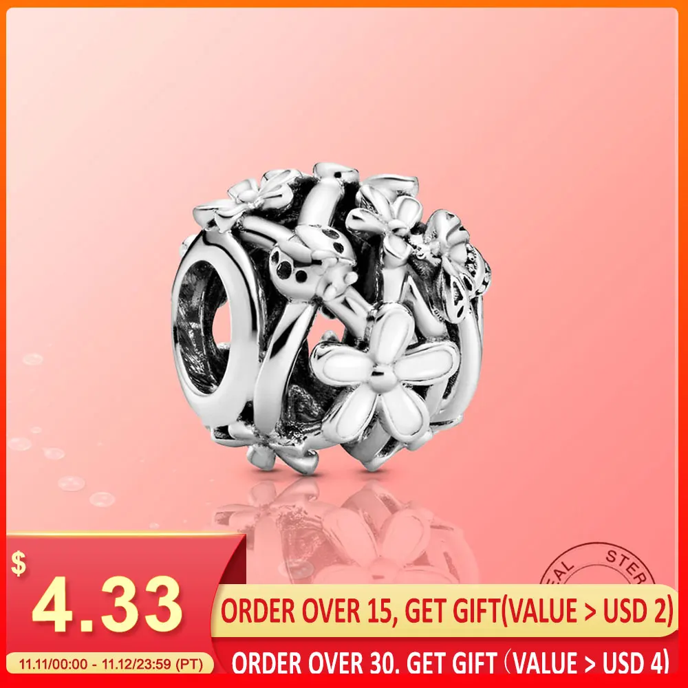 Женский браслет из серебра 925 пробы с Шармами | Украшения и аксессуары