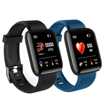 

Smart Watch 116 Plus Wristband Blood Pressure Heart Rate Android IOS Pedometer D13 Waterproof Fitness Sports Smart Watch Band