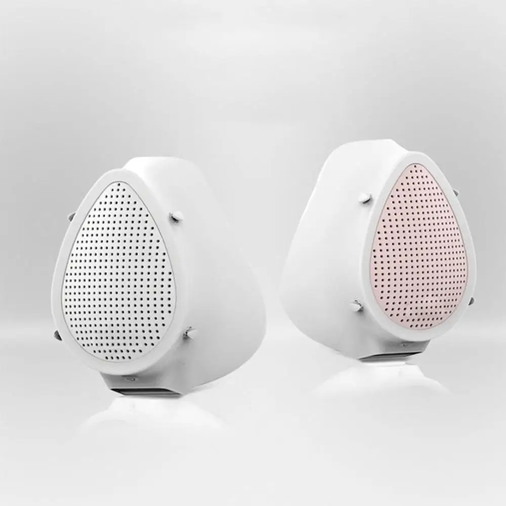 

hot Kn95 Food Grade Silicone Electric Mask Five Purifications Fast Clean Air High Efficiency Purification System 1 Pcs