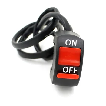 

Universal Motorcycle ON-OFF Button Switch Handlebar Fog Light Switch DC 12V LED Head Lamp Motorcycle Parts