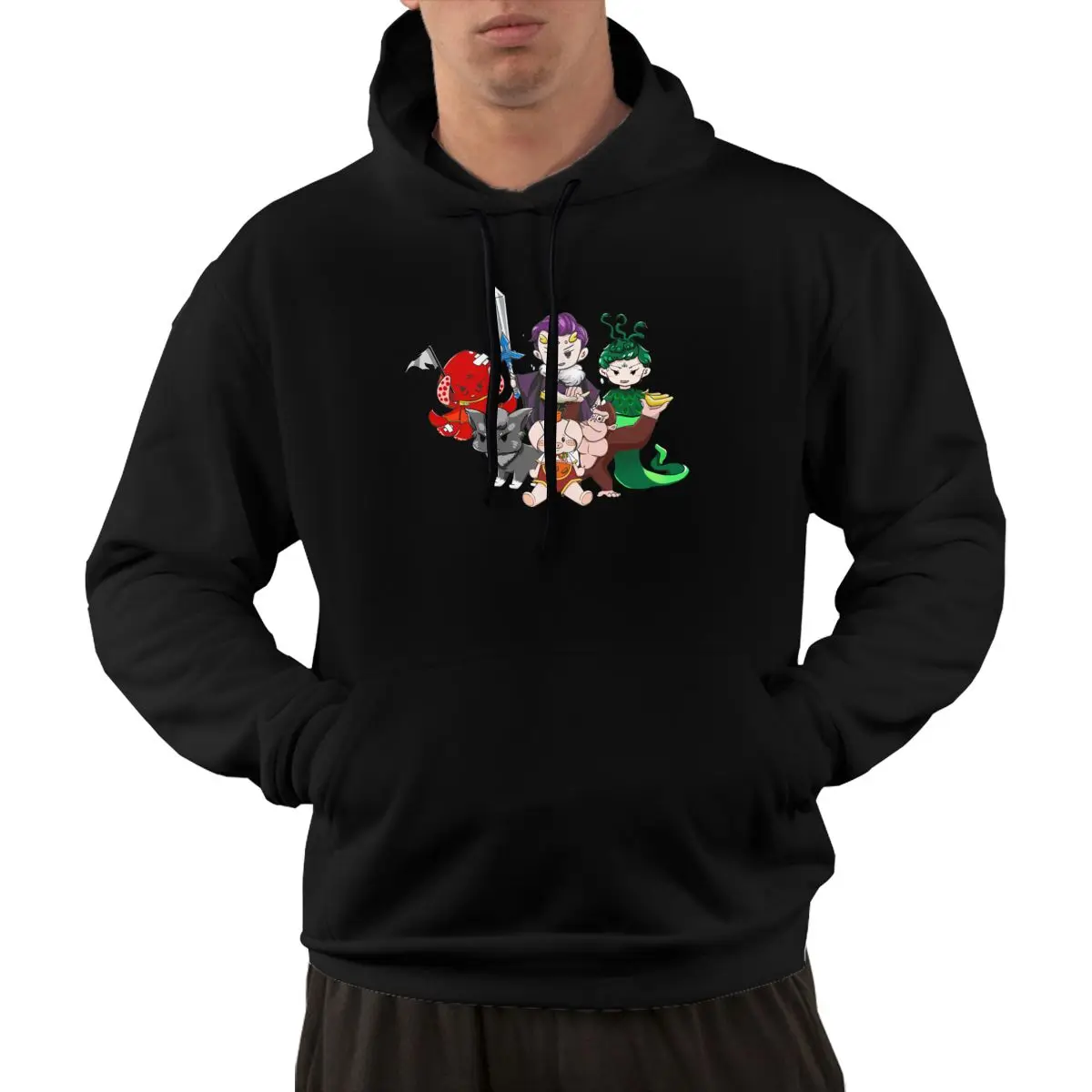 

2020 fashion Men's sweater 2020 New Fashion Avant-garde Cartoon Character Hoodie