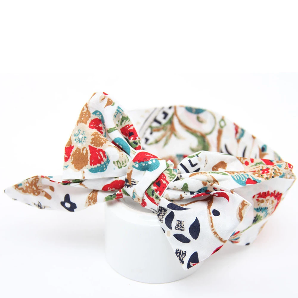 Women Fashion Elastic Headband Women Knotted Bow Style Hairband Female Stretch Hair Band Headdress Hair Accessories 903