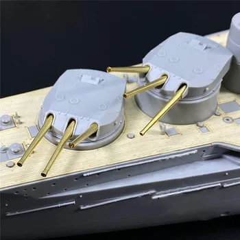 

12pcs Mini Metal Barrels for 1/350 SMS Viribus Unitis Battleship Dreadnought with Trumpeter 05364 Model Kits Parts