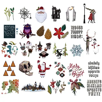 

2020 New Layering Metal Cutting Dies Cuts Scrapbooking For Paper Making Christmas Halloween Stencil Embossing Frames Card Craft