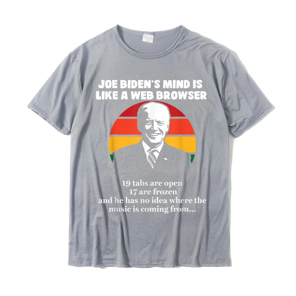 Funny Anti Biden T-Shirt__19956 Summer/Fall Cotton O Neck Tops & Tees Short Sleeve Summer Tops T Shirt New Coming T Shirt Funny Anti Biden T-Shirt__19956 grey