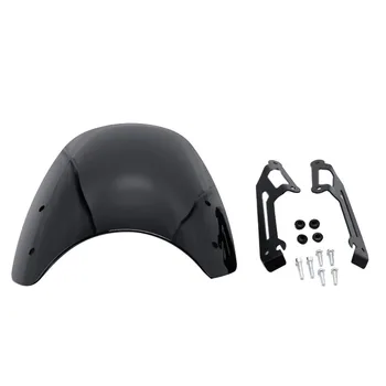 

Motorcycle Touring Front Flyscreen Windscreen Windshield Shield Screen with Mounting Bracket for Ducati Scrambler 16-19