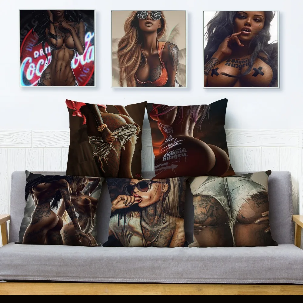 白底抱枕5个 副本