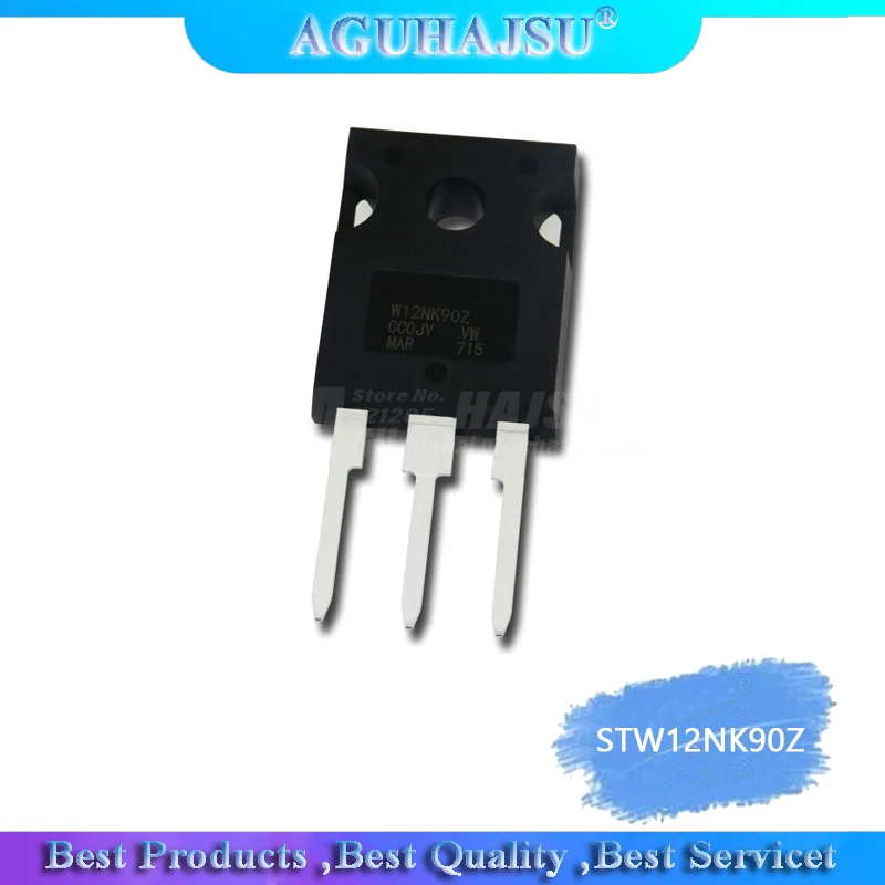 1 шт./лот STW12NK90Z TO-247 W12NK90Z TO247 12N90 Оригинал 12A 900V | Электронные компоненты и