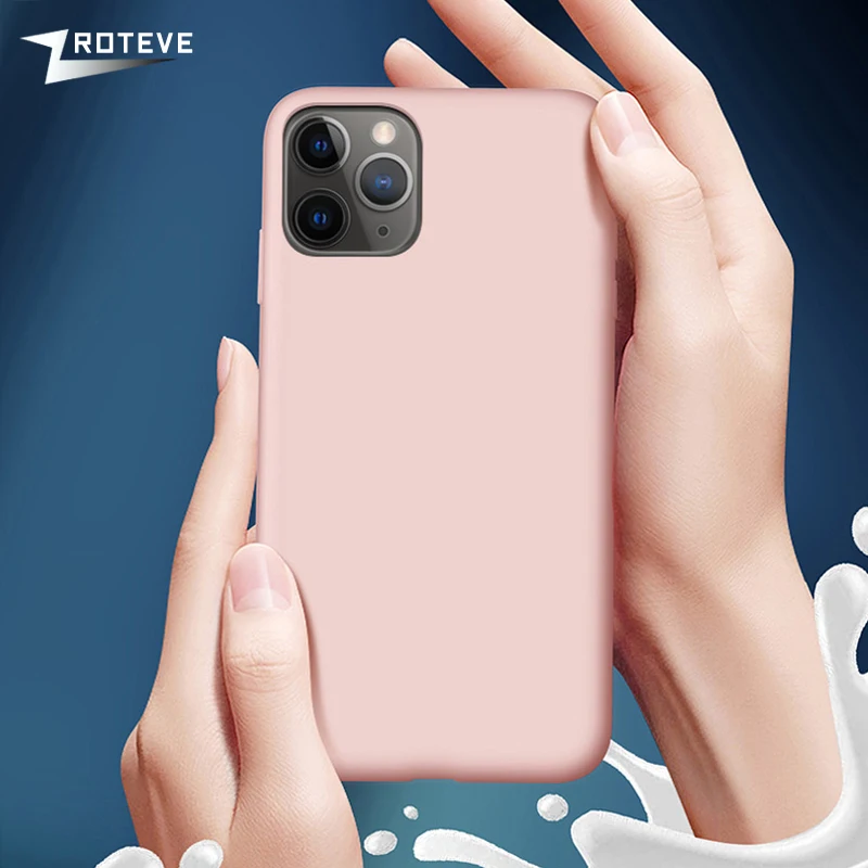 Чехол s для iPhone 11 чехол ZROTEVE карамельных цветов мягкий жидкий силиконовый чехол для Apple iPhone11 iPhone 11 Pro Max чехол Funda