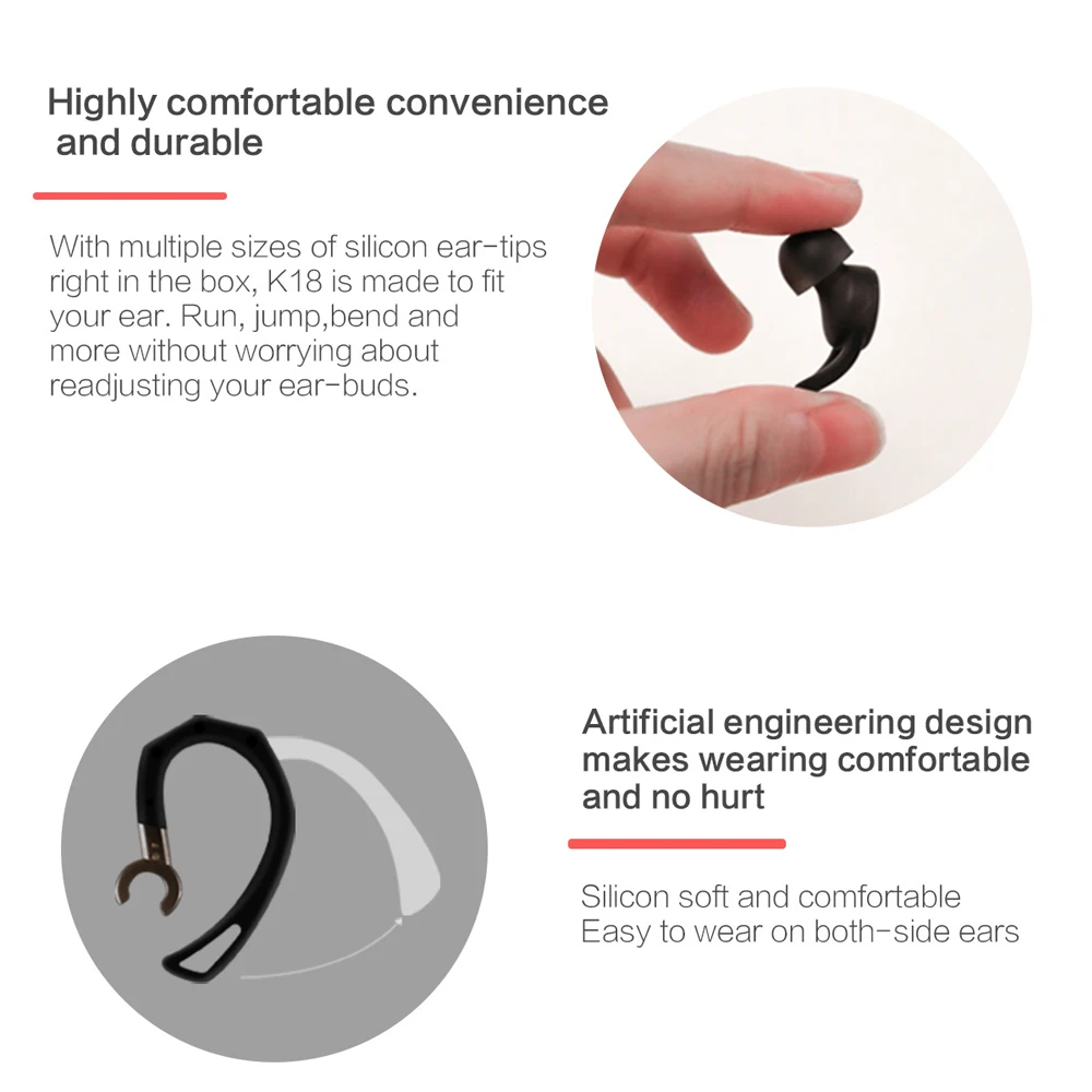 Wireless Stereo Bluetooth V5 0 Earphone GdBaMa Headset 24 Hours Woring Time Headphone With Mic For xiaomi iPhone Huawei Sunsang