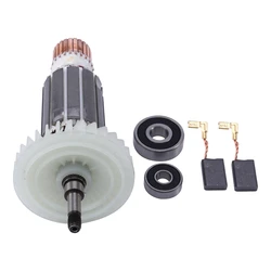 Rotor de meuleuse d'angle AC220 240V pour Makita 9553NB 9553HB 9555HN 9553HN, engrenage d'ancrage à Armature, pièces d'outils électriques 