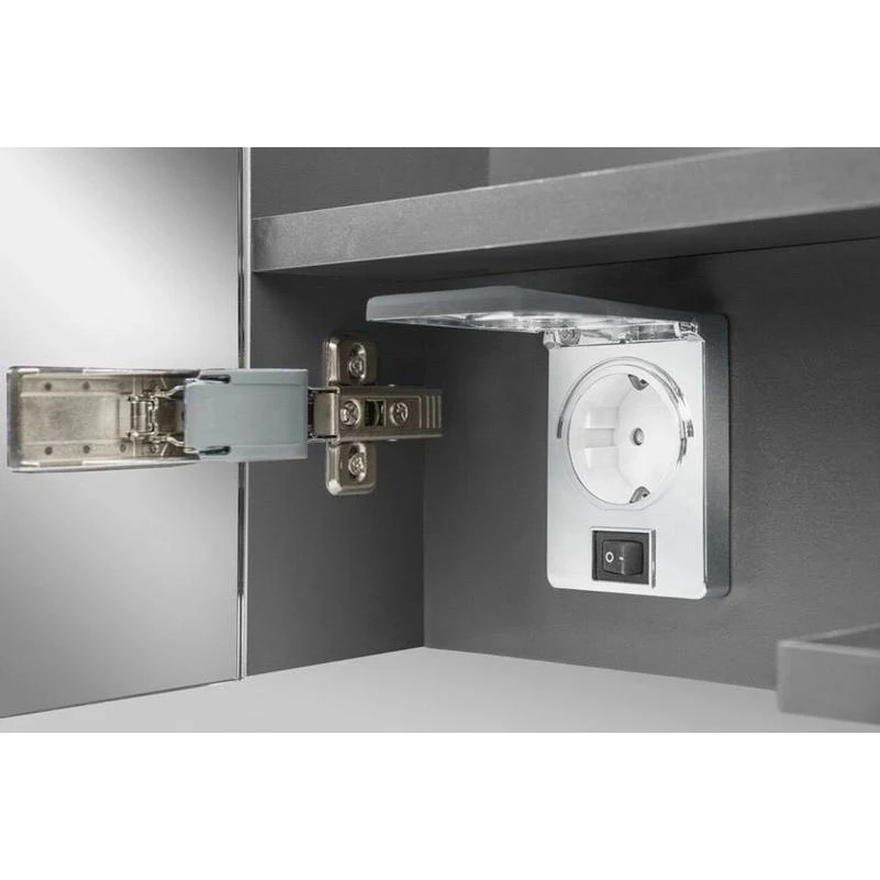 Зеркальный шкаф Am.Pm SPIRIT 2.0 M70AMCL0601WG с LED-подсветкой