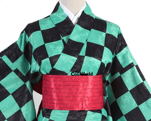 Убийца демона: Kimetsu no Yaiba Kamado Tanjirou Agatsuma Zenitsu Hashibira Inosuke Yukata кимоно Аниме для маскарада костюмы