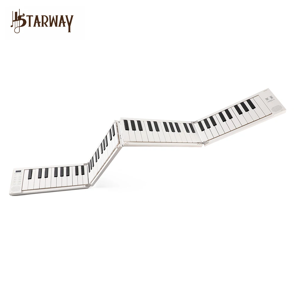 starway Foldable Digital Portable Electronic Keyboard Piano 88 keys for Student Musical Instrument | Спорт и развлечения