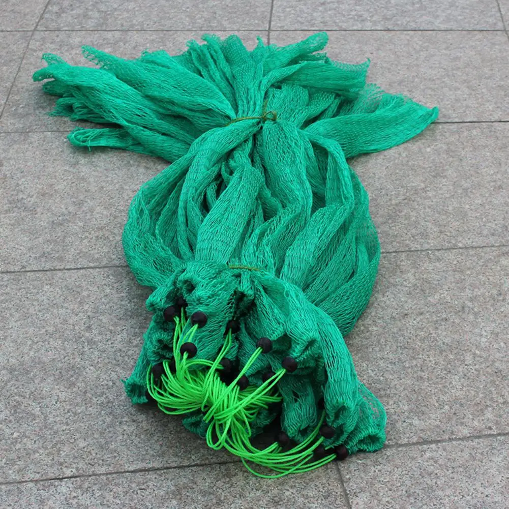 

Fishing Net Nylon Green Fishing Net Fishing Collapsible Rhombus Mesh Hole Foldable Dip Net Outdoor Fishing Accessories Fish Trap
