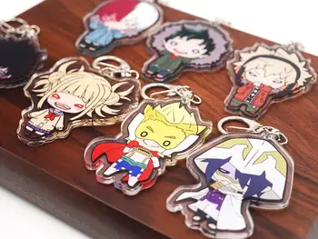 

My Hero Academia Boku no hero Academia Anime Bakugou Katsuki Amajiki Togata Dabi Himiko Toga Cute Acrylic Keychain