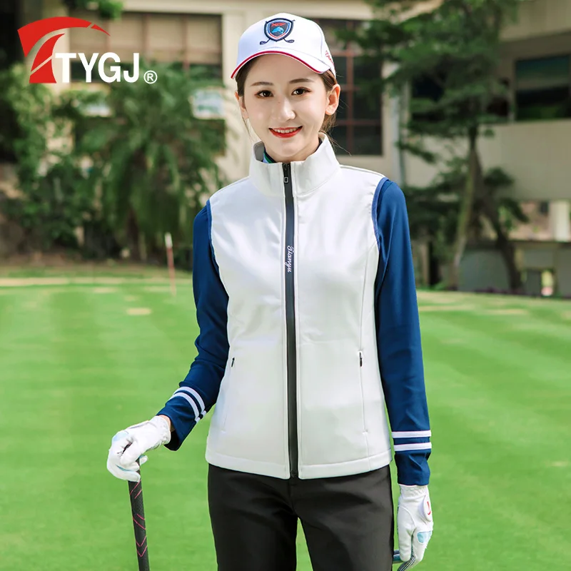 日本超高品質 Ttygjゴルフベストレディースアンダーシャツパッド入りウォームノースリーブジャケットスポーツウェアトップウォームスポーツベスト新築祝い生地アメリカ産 アウトレット 木更津 Muimbo Com