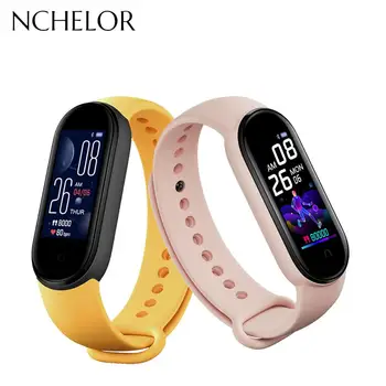 

Smart Men And Women Watch Sport Pedometer Calorie Mileage Smart Bracelet Portable Clock Heart Rate Sleep Monitoring Waterproof