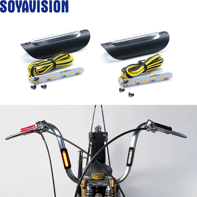 New Universal Motorcycle Highway Bar Switchback Driving Light 12v Turn