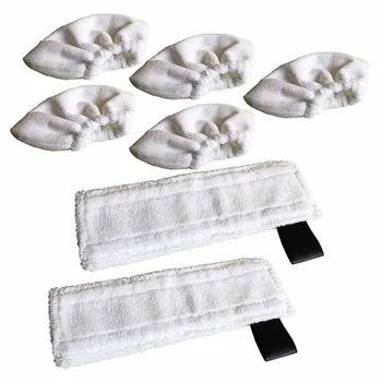 

2*Mop Cloth＋5*Tool Pads For KARCHER EASYFIX SC1,SC2,SC3,SC4,SC5 Vacuum Cleaner