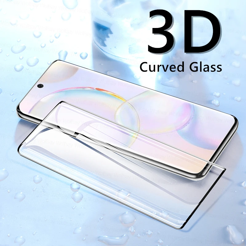 3D изогнутое стекло для Honor 60 Glass 30 50 Pro Защитная пленка экрана из закаленного