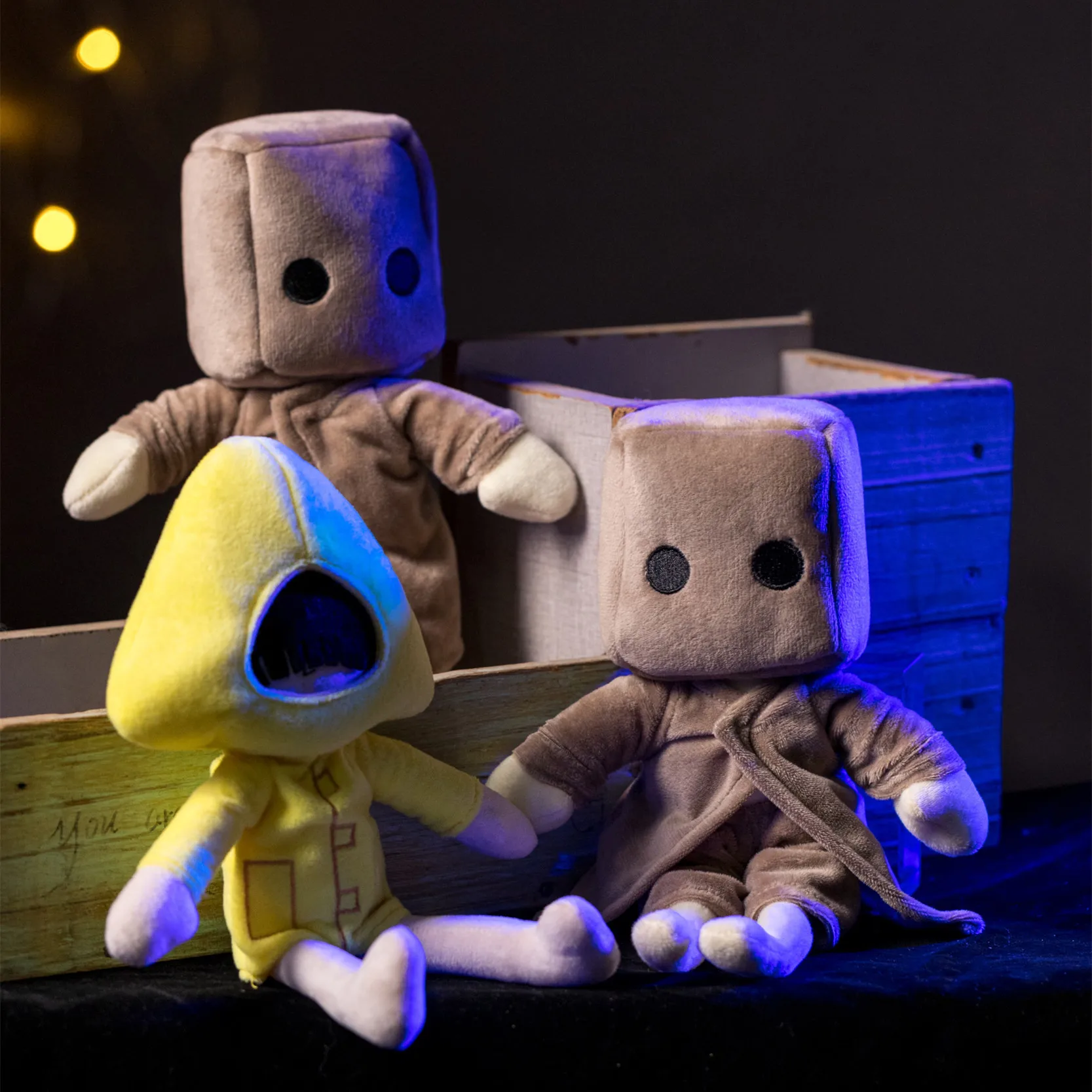 Anime Little Nightmare Little Nightmare 2 Plush Toy Doll Little Six Plush Stuffed Anime Toy Nightmare Game Plush Toy Fan Gifts