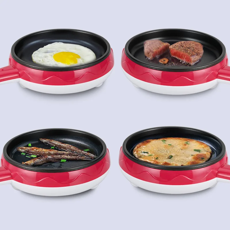 

Double Layer Egg Steamer Mini Automatic Power Cook Steamed Egg Custard Students Dormitory Small Frying Pan Flat Breakfast Machin