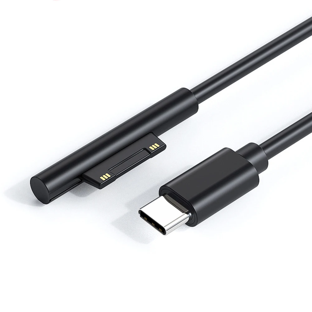 1.5m USB Type C Power Supply Charger Adapter 65W 15V 3A PD Fast Charging Cable for Microsoft Surface Pro 7/6/5/4/3 - Цена: 418,80 - 705,18 руб.