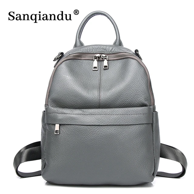 Women High Quality Leather Backpacks Vintage Female Shoulder Bag Sac A Dos  Travel Ladies Bagpack Mochilas School Bags for Girls - AliExpress