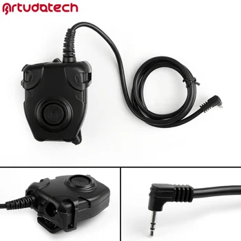 

Artudatech 1Pcs 2.5mm Z Tactical Peltor PTT Headset For T6200 T6210 T6220 T6222 T6250 T6300