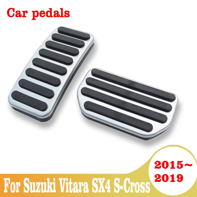 Для Suzuki Vitara SX4 S Cross 2015 2016 2017 2018 2019 Авто Топливный тормозной упор ножные педали