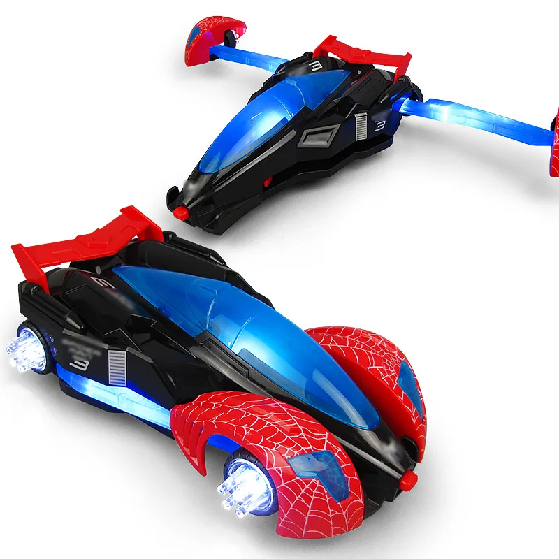 

2019 electric music luminescent multi-directional deformation collision car children's plastic interactive mechanical toys