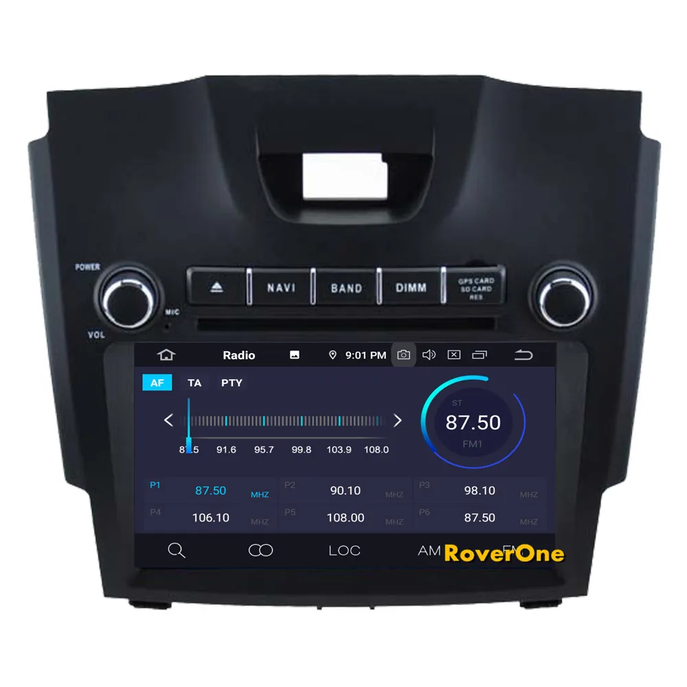 Clearance RoverOne Car Radio DVD GPS For Chevrolet S10 Colorado Trailblazer For Isuzu D-max Android 9.0 Octa Core Multimedia Player 8