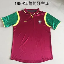 19 20 1999 ретро футбольные майки домашние фиго Роналду Нани домашние красные 98 99 10 11 Джерси футбольные футболки