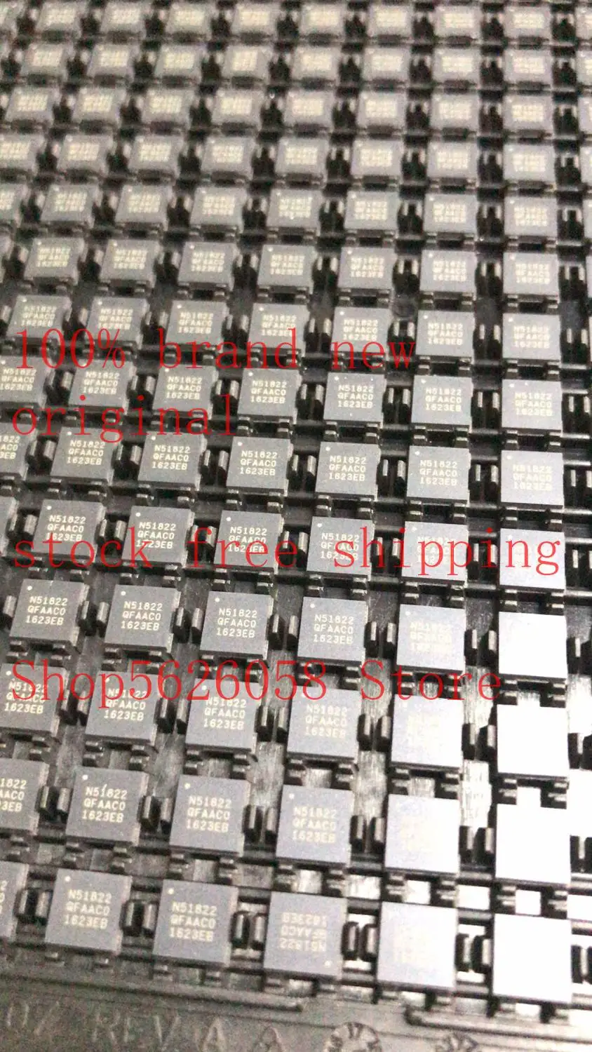 

10 шт./лот Женская фотосессия NRF51822 N51822 QFN 100% новый оригинальный Бесплатная доставка
