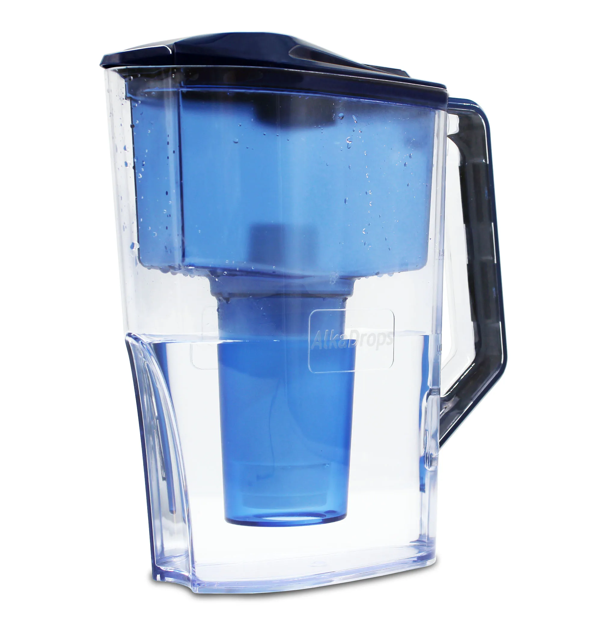 Alcalino do Filtro de Água Ionizador de Água da Fase Níveis do ph do Aumento e Fornece o Orp 7 para Purificar Jarro Negativo Baixo Wp6-prifier