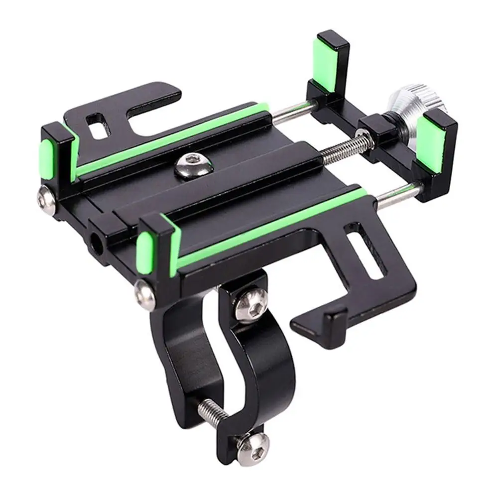 

Bicycle Phone Holder Aluminum Alloy Bicycle Phone Mount Bike Phone Holder with 360Â° Rotation for Bike, Motorcycle, Mountain Bike