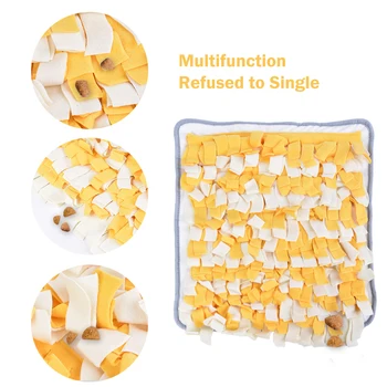 

Pet Dog Mats Training Game Fine Design Blanket Chewing Biting For Fun Nose Training Dog House Pads Pet Sniffing Blanket