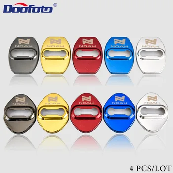 

Doofoto 4x Car Styling Door Lock Cover Protective Case For Toyota Noah Voxy Corolla CHR RAV4 Avensis T25 Auris Camry Accessories