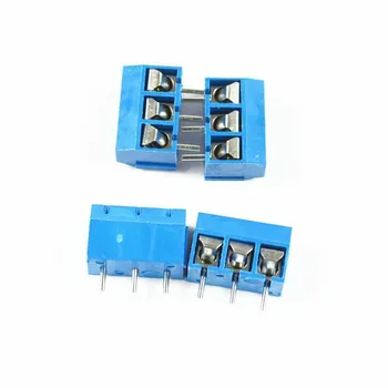 

10PCS KF301-3P 5.08mm 3 Pin Connect Terminal Screw Terminal Connector